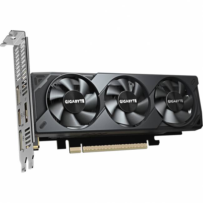 Видеокарта Gigabyte GeForce RTX 5060 D7 Low Profile 8G (GV-N5060D7-8GL) — для бизнеса и офиса