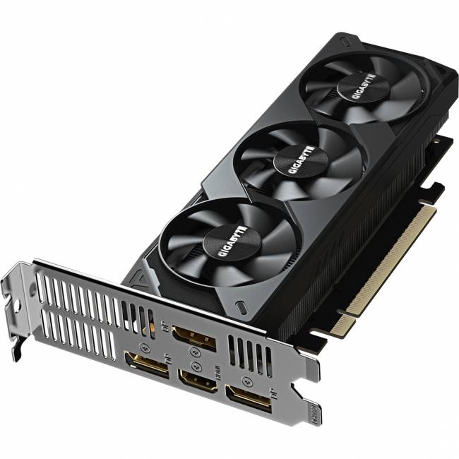 Видеокарта Gigabyte GeForce RTX 5060 D7 Low Profile 8G (GV-N5060D7-8GL) — для бизнеса и офиса