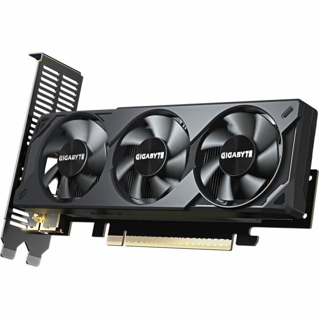 Видеокарта Gigabyte GeForce RTX 5060 D7 Low Profile 8G (GV-N5060D7-8GL) — для бизнеса и офиса
