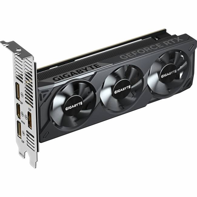 Видеокарта Gigabyte GeForce RTX 5060 D7 Low Profile 8G (GV-N5060D7-8GL) — для бизнеса и офиса