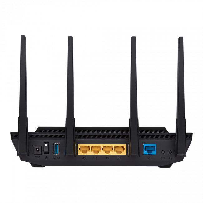 Маршрутизатор Маршрутизатор ASUS RT-AX58U (90IG06Q0-MO3B00) — для бизнеса и офиса