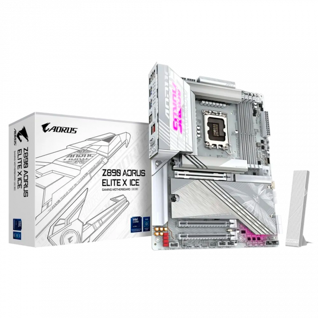 Материнская плата GIGABYTE Z890 A ELITE X ICE — для бизнеса и офиса