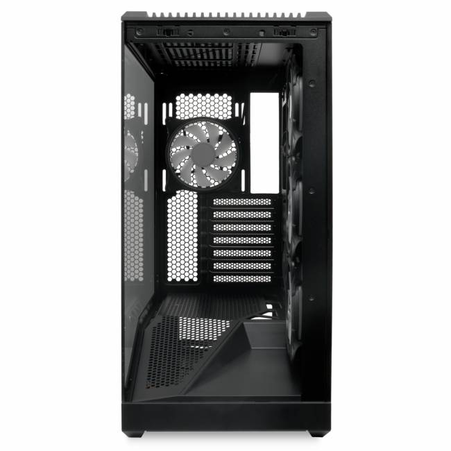 Корпус без блока питания HSPD F711-TGBK- ARGB — для бизнеса и офиса