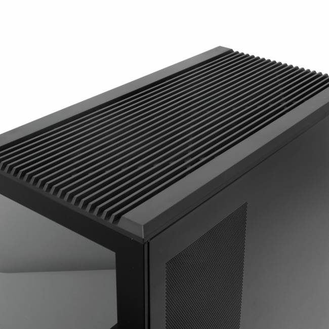 Корпус без блока питания HSPD F711-TGBK- ARGB — для бизнеса и офиса