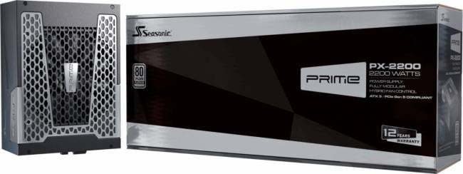 Блок питания Seasonic PX-2200 SRP-PPX222-A5A22ST — для бизнеса и офиса