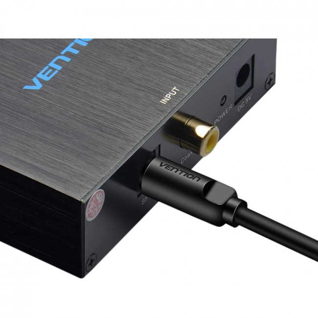 Кабель Vention аудио оптоволоконный Toslink M/Toslink M - 5 м Кабель Vention Toslink(m)/Toslink(m) - 5 м (BAEBJ)