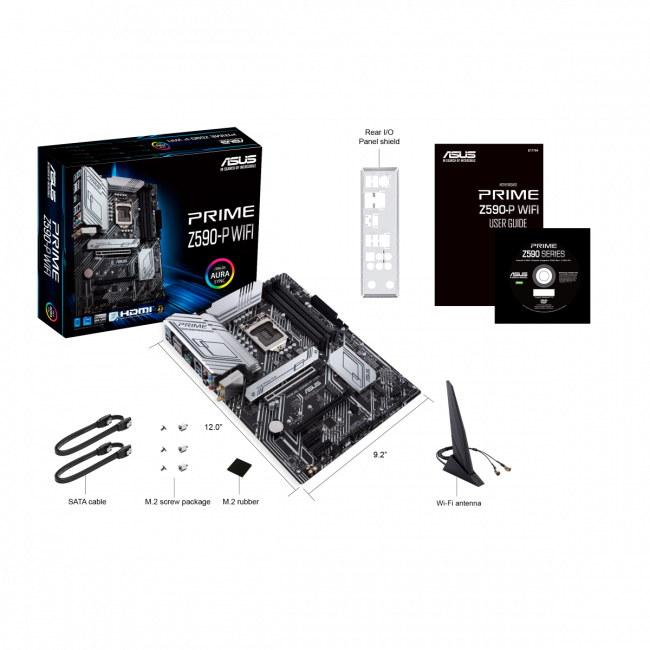 Материнская плата ASUS PRIME Z590-P WIFI — для бизнеса и офиса