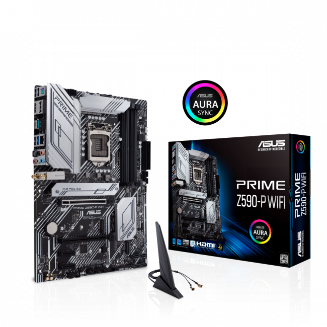 Материнская плата ASUS PRIME Z590-P WIFI — для бизнеса и офиса