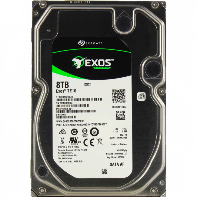 Жесткий диск Seagate ST8000NM017B — для бизнеса и офиса Жесткий диск Seagate ST8000NM017B — для бизнеса и офиса