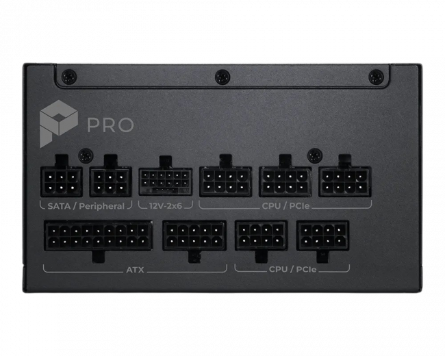Блок питания ПК MSI PRO A850PL PCIE5 306-7ZPLY11-HD8 — для бизнеса и офиса Блок питания ПК MSI PRO A850PL PCIE5 306-7ZPLY11-HD8 — для бизнеса и офиса
