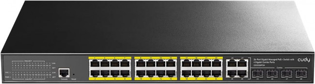 Коммутатор Cudy GS2028PS4-300W — для бизнеса и офиса