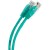 Патчкорд литой "Telecom" UTP кат.5е 0,5м зеленый VCOM NA102-G-0.5M