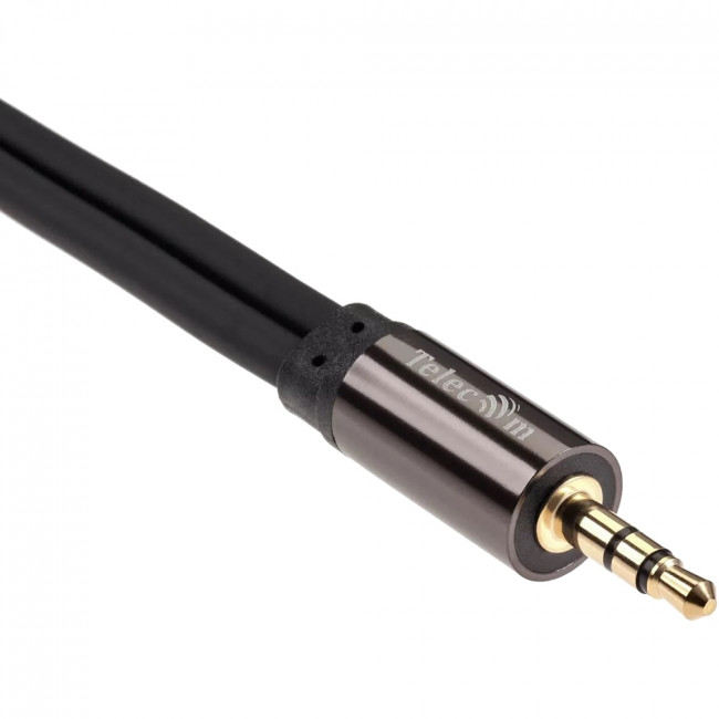 Кабель соединит 3.5 Jack (M) - 2xRCA (M), 1.5м Telecom PRO <TAV7183M-1.5M> Кабель-переходник Telecom 2 x RCA M/Jack 3.5 mm F (TAV7183M-1.5M)
