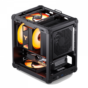 Корпус без блока питания JONSBO C6-ITX Black ITX