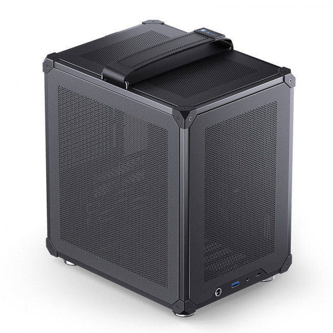 Корпус без блока питания JONSBO C6-ITX Black ITX — для бизнеса и офиса