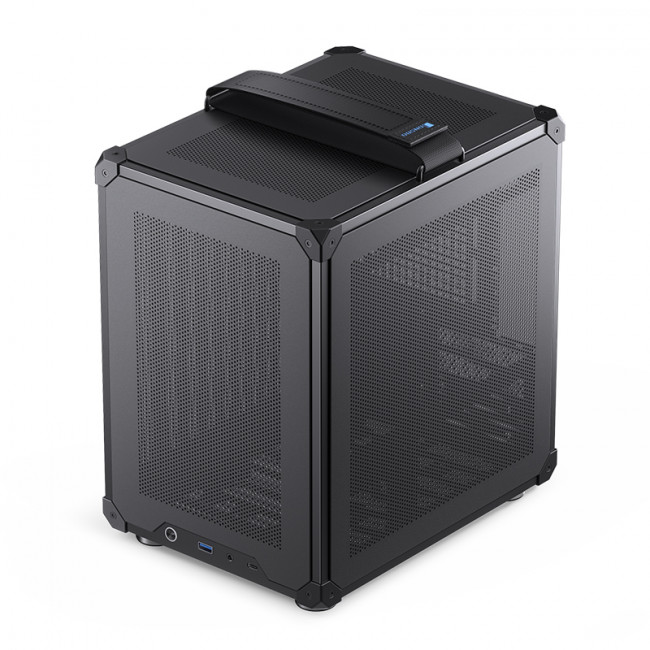 Корпус без блока питания JONSBO C6-ITX Black ITX — для бизнеса и офиса