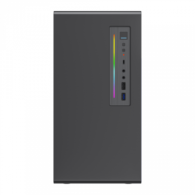 Корпус без блока питания Foxline FL-728TG-U3C — для бизнеса и офиса Корпус без блока питания Foxline FL-728TG-U3C — для бизнеса и офиса