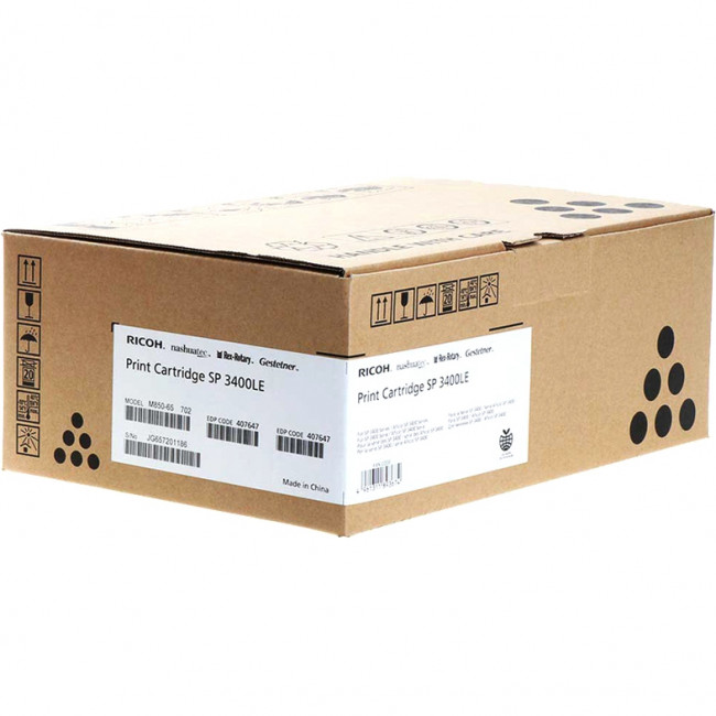 SP 3400LE Принт-картридж Ricoh SP 3400LE (407647) SP 3400LE Принт-картридж Ricoh SP 3400LE (407647)