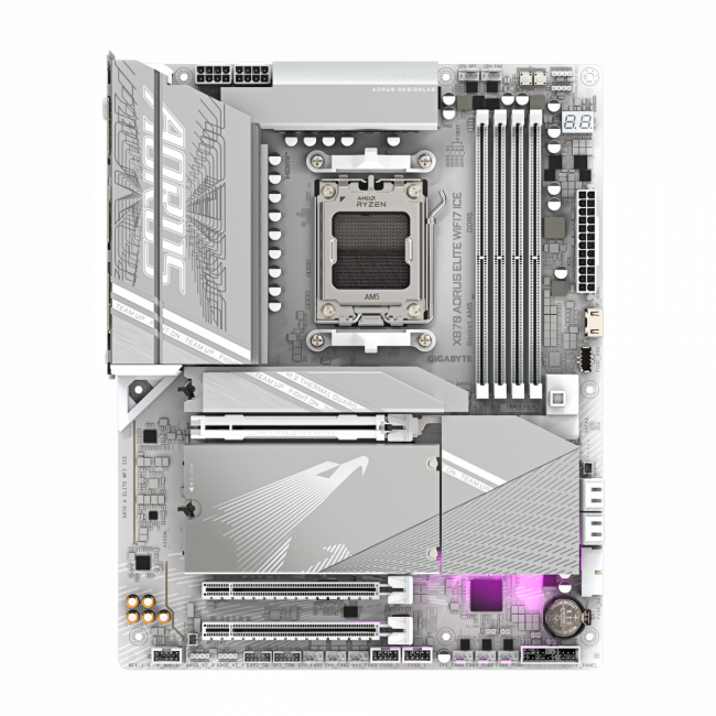 Материнская плата GIGABYTE X870 AORUS ELITE WIFI7 ICE — для бизнеса и офиса