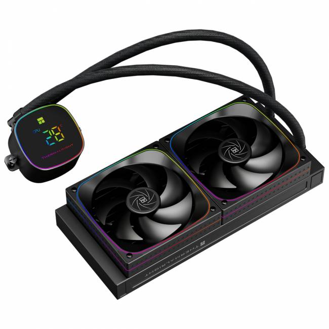 Система жидкостного охлаждения Thermalright Frozen Horizon 240 Digital Black — для бизнеса и офиса Система жидкостного охлаждения Thermalright Frozen Horizon 240 Digital Black — для бизнеса и офиса