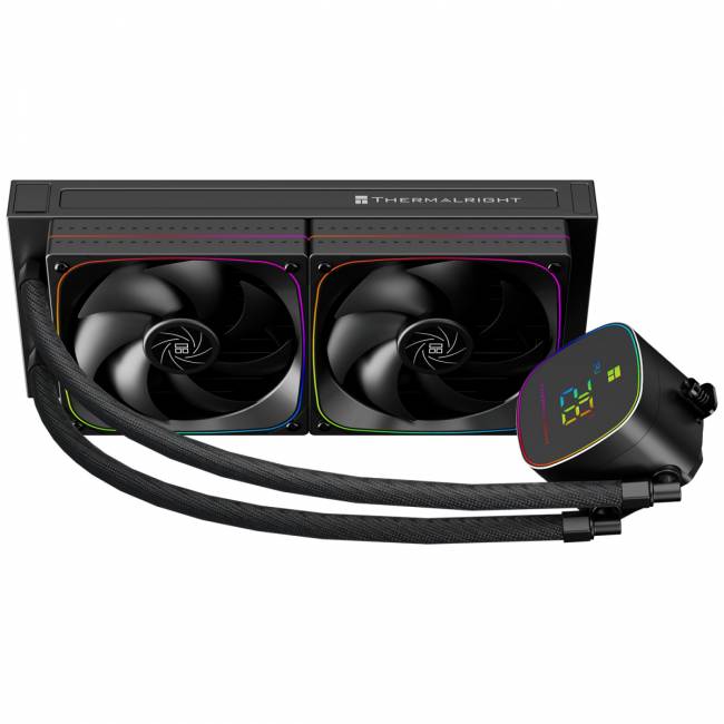 Система жидкостного охлаждения Thermalright Frozen Horizon 240 Digital Black — для бизнеса и офиса Система жидкостного охлаждения Thermalright Frozen Horizon 240 Digital Black — для бизнеса и офиса