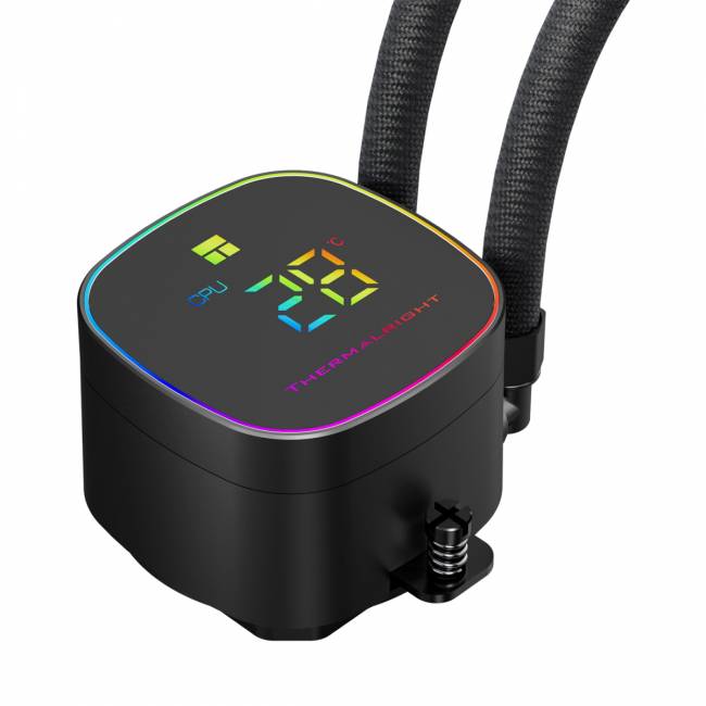 Система жидкостного охлаждения Thermalright Frozen Horizon 240 Digital Black — для бизнеса и офиса Система жидкостного охлаждения Thermalright Frozen Horizon 240 Digital Black — для бизнеса и офиса