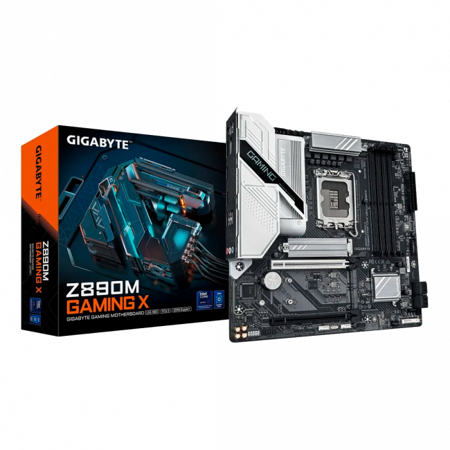 Материнская плата GIGABYTE Z890M GAMING X — для бизнеса и офиса
