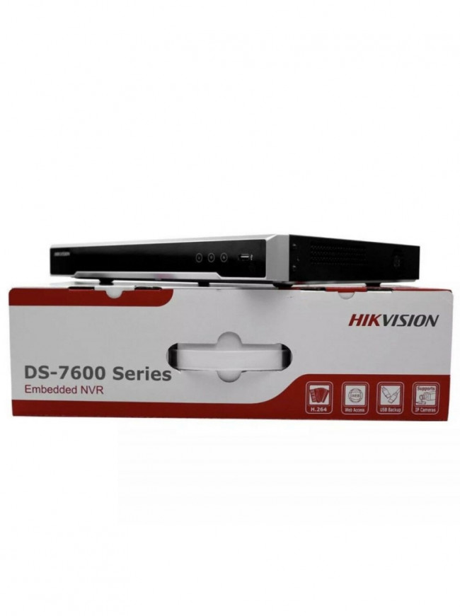 8-ми канальный IP-видеорегистратор Hikvision DS-7608NI-K2 — для бизнеса и офиса