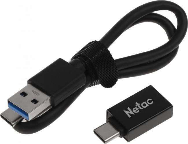 Накопитель SSD Netac NT01ZSLIM-128G-32BK — для бизнеса и офиса
