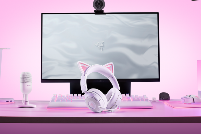 Гарнитура Razer Kraken Kitty V3 X - White Razer Kraken Kitty V3 X White — для бизнеса и офиса