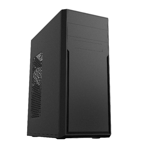 Корпус c блоком питания 600 Ватт Foxline FL-302-FZ600R-U32 — для бизнеса и офиса