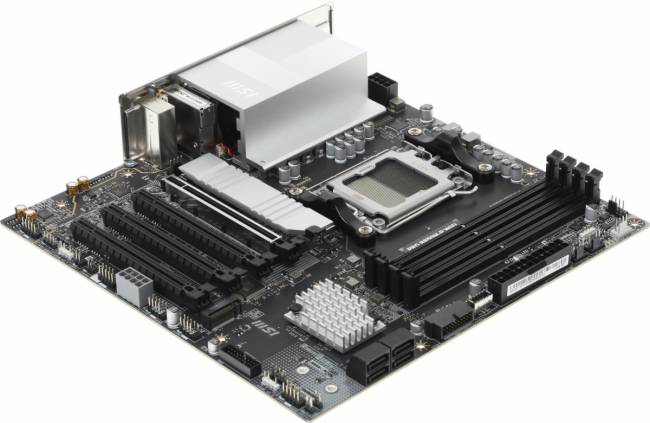 Материнская плата MSI PRO B850M-P WIFI — для бизнеса и офиса