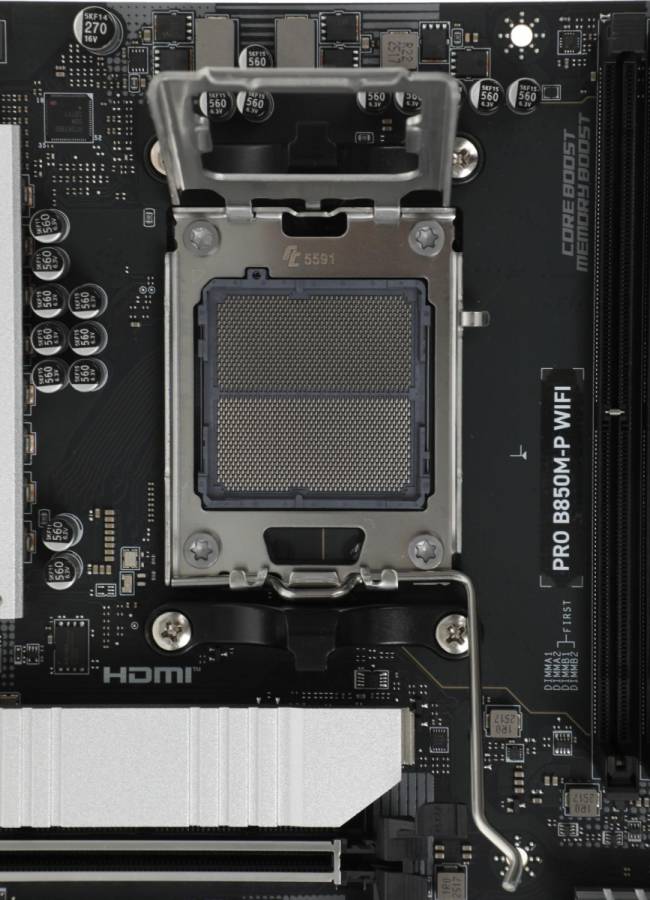 Материнская плата MSI PRO B850M-P WIFI — для бизнеса и офиса