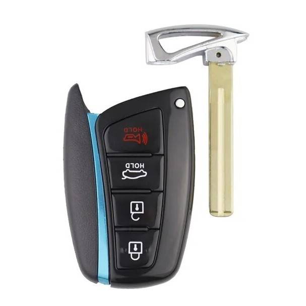Корпус смарт ключа HYUNDAI 3+1 кнопки + вставка TOY48 — для бизнеса и офиса Корпус смарт ключа HYUNDAI 3+1 кнопки + вставка TOY48 — для бизнеса и офиса