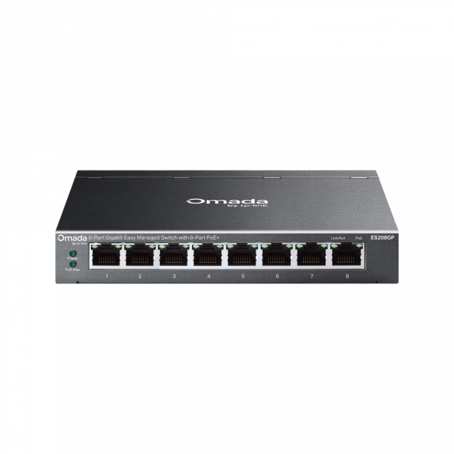Коммутатор TP-Link ES208GP — для бизнеса и офиса