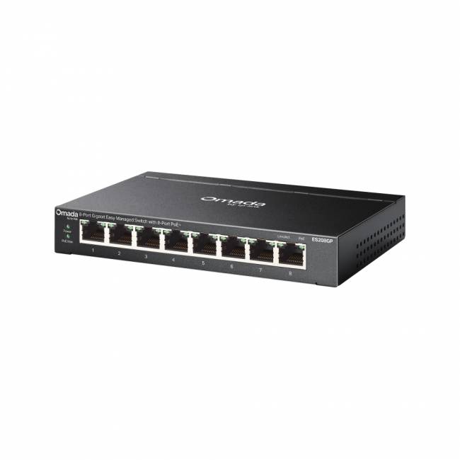 Коммутатор TP-Link ES208GP — для бизнеса и офиса