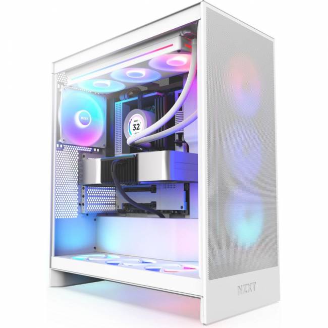 Корпус ПК без блока питания NZXT CM-H72FW-R1 — для бизнеса и офиса Корпус ПК без блока питания NZXT CM-H72FW-R1 — для бизнеса и офиса