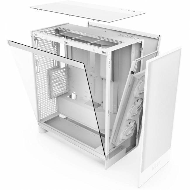 Корпус ПК без блока питания NZXT CM-H72FW-R1 — для бизнеса и офиса Корпус ПК без блока питания NZXT CM-H72FW-R1 — для бизнеса и офиса