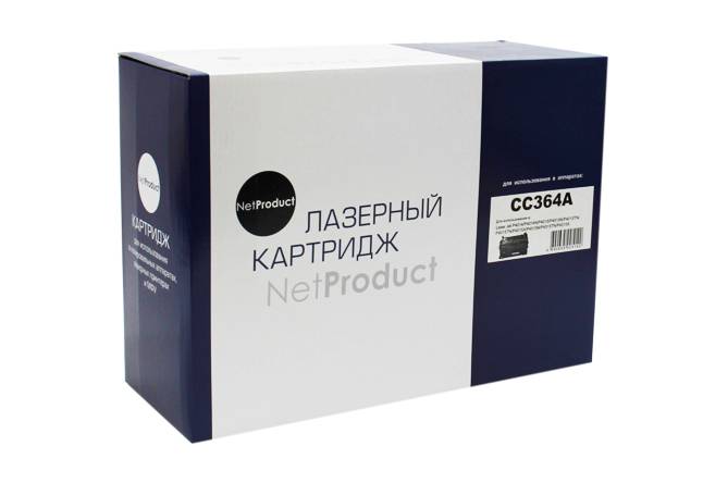 Картридж NetProduct (N-CC364A) для HP LJ P4014/P4015/P4515, 10K — для бизнеса и офиса