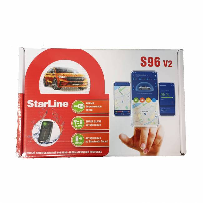 Автосигнализация STARLINE S96 V2 BT 2CAN+4LIN 2SIM GSM — для бизнеса и офиса Автосигнализация STARLINE S96 V2 BT 2CAN+4LIN 2SIM GSM — для бизнеса и офиса