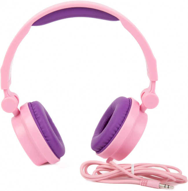 Наушники детские Hiper LUCKY Pink, розовые-сиреневые (HTW-VTX4) Hiper HTW-VTX4 — для бизнеса и офиса