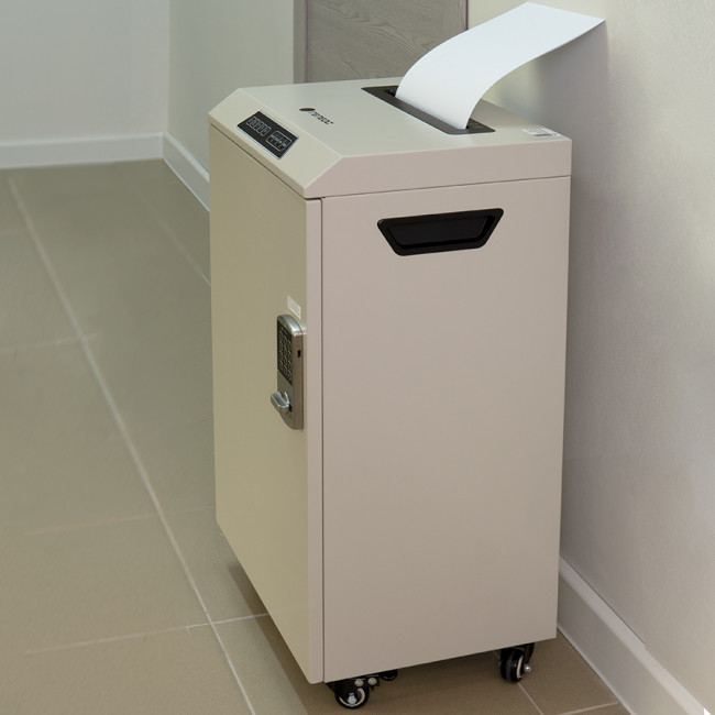 Уничтожитель документов ГЕЛЕОС УО38-7 ГЕЛЕОС УО38-7 — для бизнеса и офиса