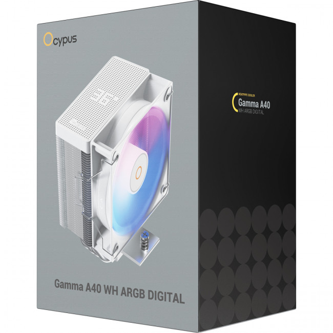Кулер для процессора Ocypus Gamma-A40-WH1NAWD00X-GL — для бизнеса и офиса