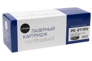 Картридж NetProduct (N-PC-211EV) для Pantum P2200/P2207/P2507/P2500W/M6500/6550/6607, 1,6K