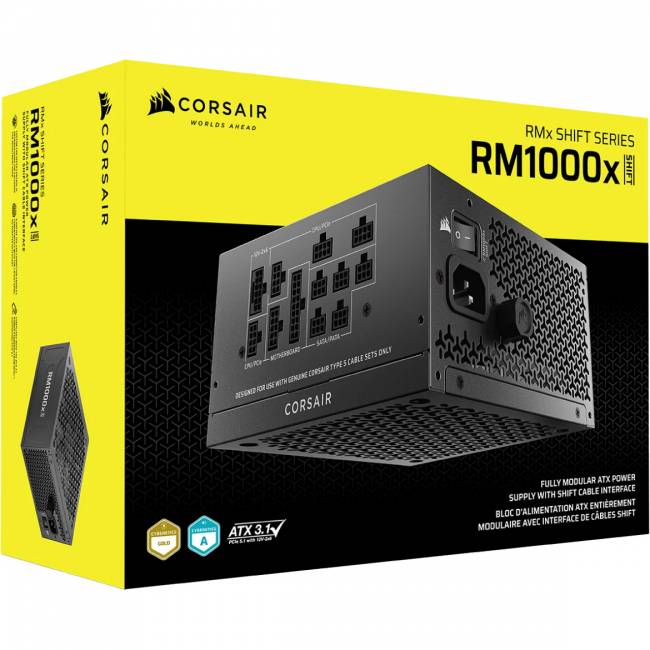 Блоки питания Corsair RM1000x SHIFT CP-9020300-EU — для бизнеса и офиса