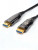 Кабель HDMI 15 м (HIGH speed, Metal gold,  Optical) 8K VER 2.1 ATcom HDMI (m) - HDMI (m) 15 м — для бизнеса и офиса