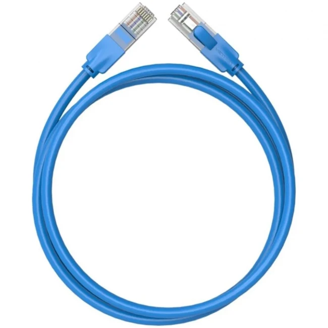 Патч-корд Vention прямой UTP cat.6, RJ45 - 5м. Синий Vention IBELJ