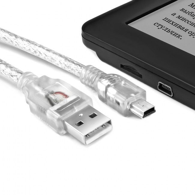 Greenconnect Кабель PROF 1.5m USB 2.0, AM/mini 5P, прозрачный, 28/24 AWG, экран, армированный, морозостойкий, GCR-UM1M5P-BD2S-1.5m Greenconnect USB 2.0 Type-AM - miniUSB 1.5м — для бизнеса и офиса