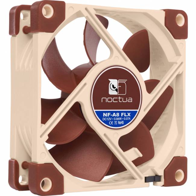 Кулер для корпуса Noctua NF-A8 FLX — для бизнеса и офиса