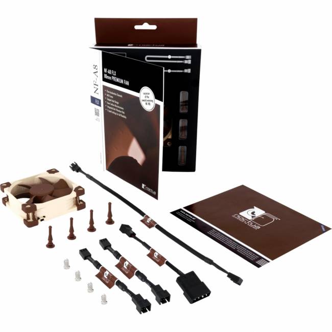 Кулер для корпуса Noctua NF-A8 FLX — для бизнеса и офиса